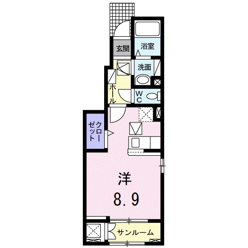 ブライトガーデン新Ⅱ 間取り
