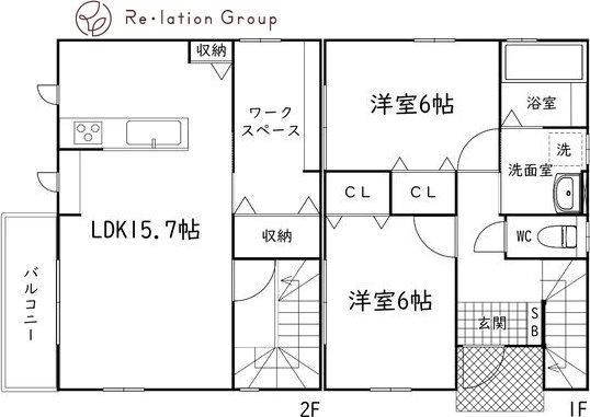 erable(エラーブル)II 間取り