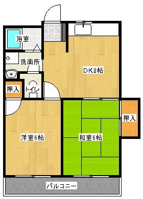 ベルグラーデ城北 間取り