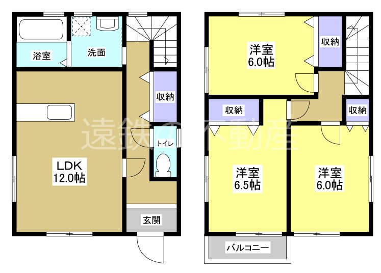 パークタウン安松 間取り