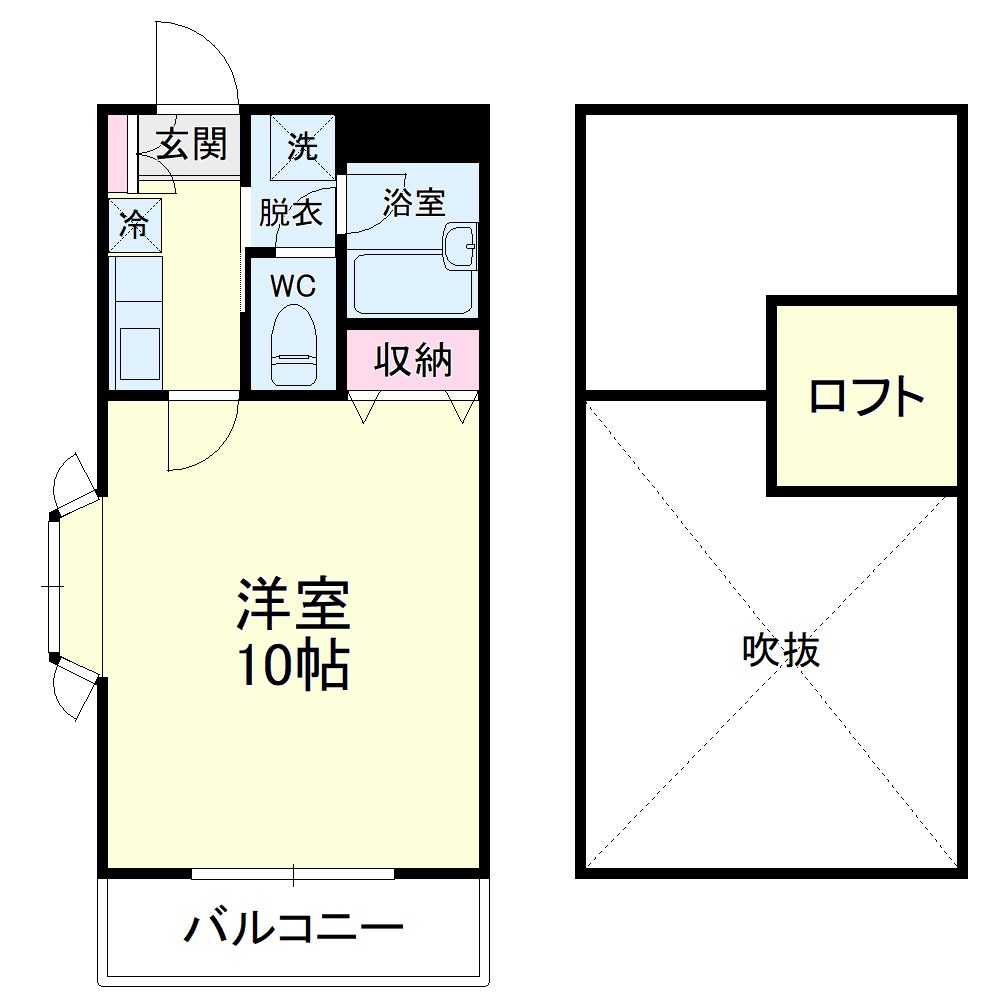 アビタシオン（葵西） 間取り