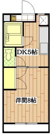 マンションジュネスⅧ 間取り