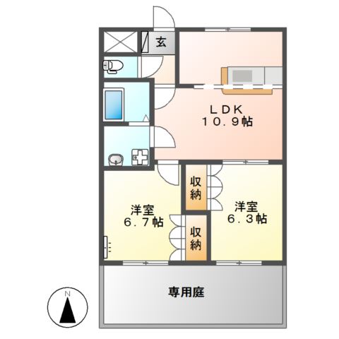 アイル・プティ 間取り