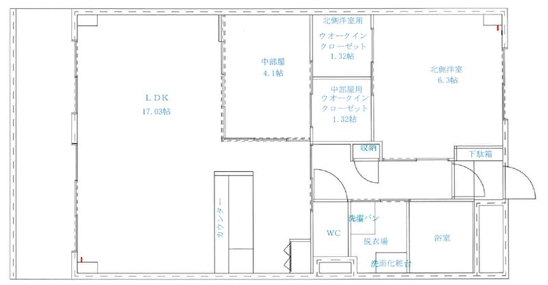 サンクレウェンズⅡ 間取り