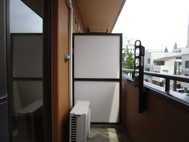 ゆず板屋 ベランダ