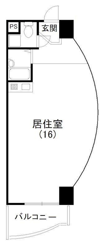 ヒューゲル城北 間取り
