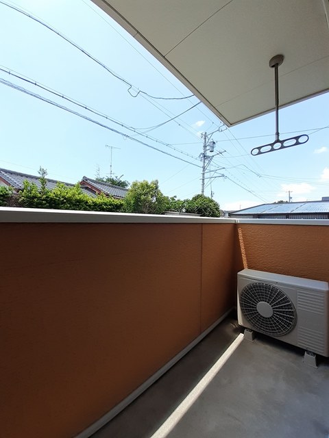 ソレイユⅠ ベランダ