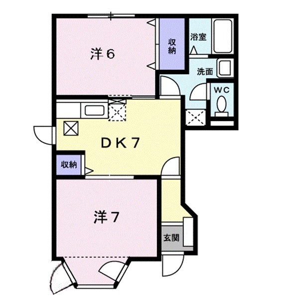 アルビオン　Ｃ 間取り