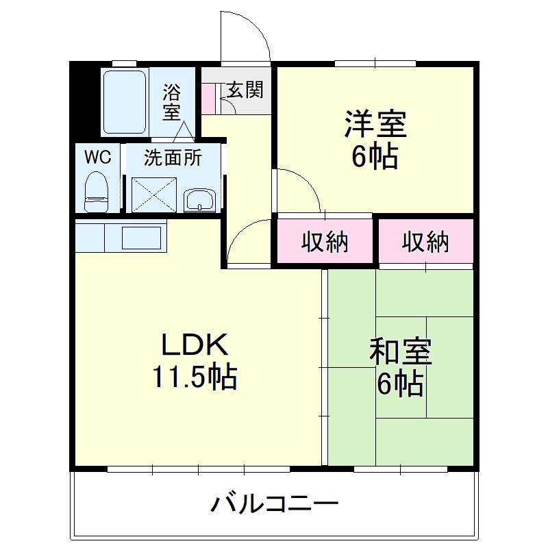 マリークレウェン 間取り
