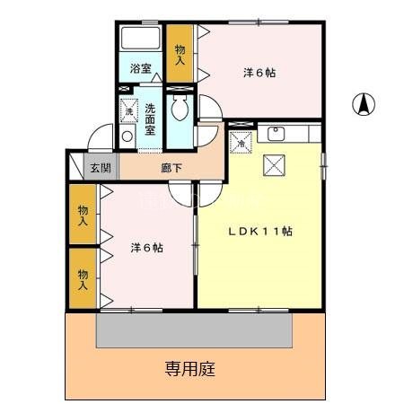 Ｋ・ブルーム　A 間取り