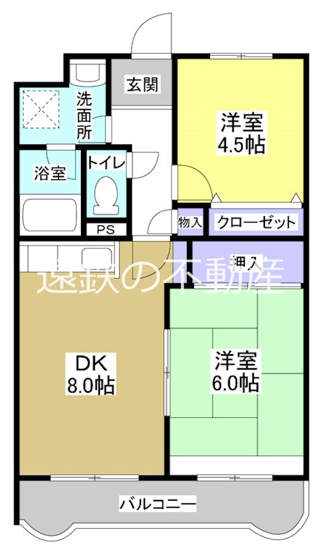 ソレアード曳馬 間取り