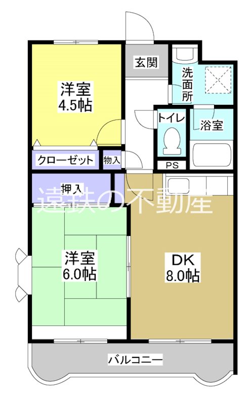 ソレアード曳馬 間取り