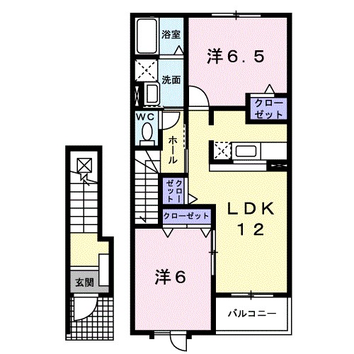 サニースクエアⅡ 間取り