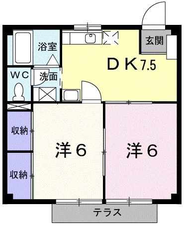 リヴェール豊岡 間取り