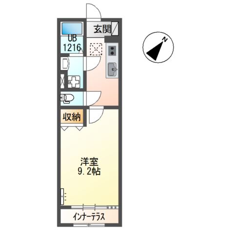 ｔｉｓｓａｇｅ（ティサージュ） 間取り