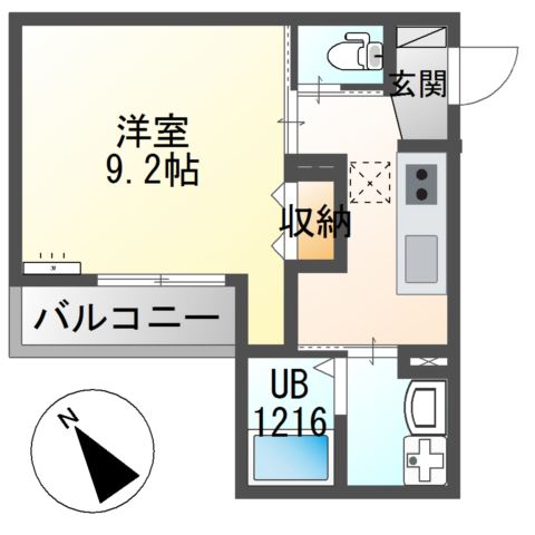 ｔｉｓｓａｇｅ（ティサージュ） 間取り