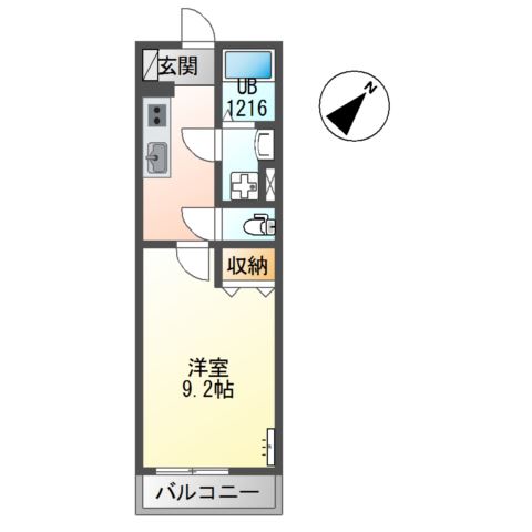 ｔｉｓｓａｇｅ（ティサージュ） 間取り