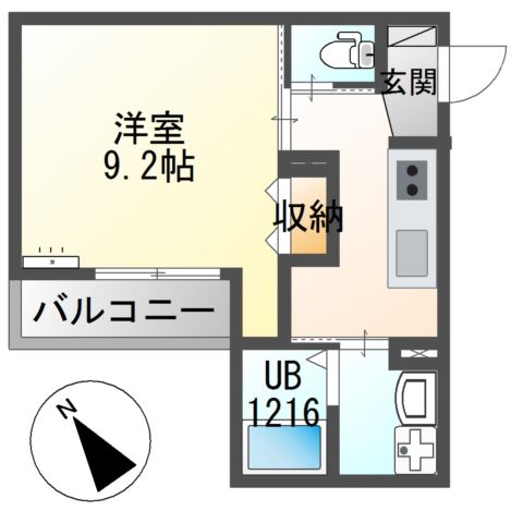 ｔｉｓｓａｇｅ（ティサージュ） 間取り
