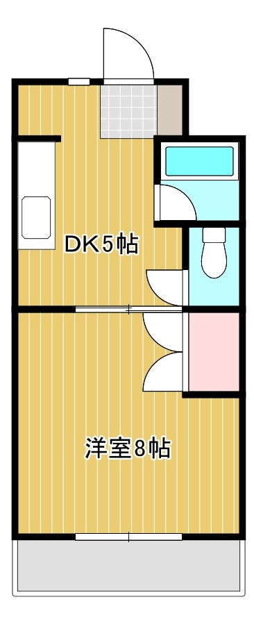 メルベーユⅠ 間取り