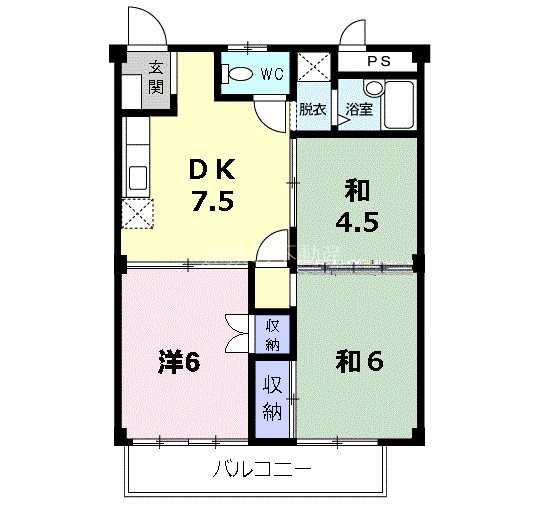 吉田ハイツ 間取り