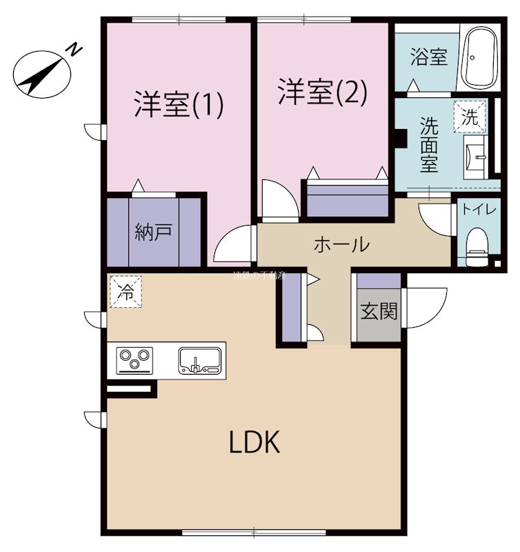 Grand Hill 清水Ⅰ 間取り