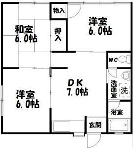 ファミネス西伊場 間取り