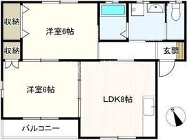 ニューショーワハイツⅡ 間取り