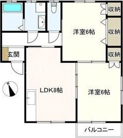 ニューショーワハイツⅠ 間取り