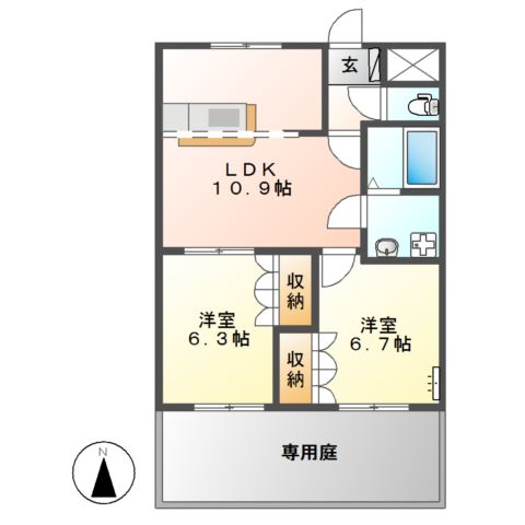 アイル・プティ 間取り