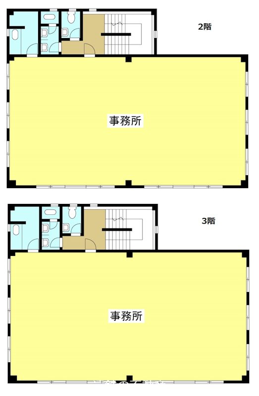 貴布祢527-6貸事務所 間取り