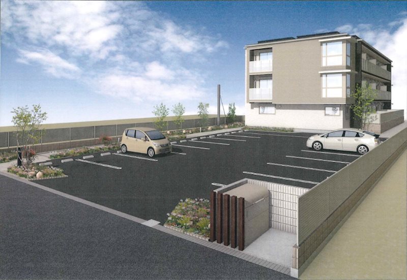 クラウン高林 駐車場