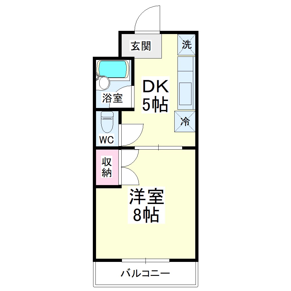 フレンドシティⅡ 間取り