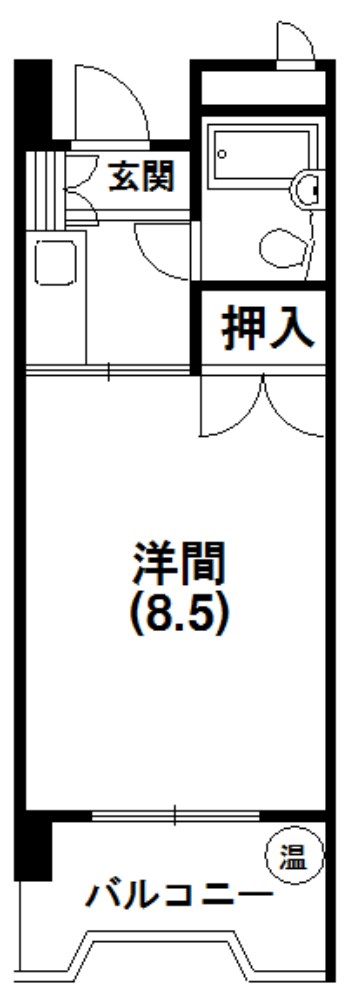 メゾンベルシャンブル 間取り