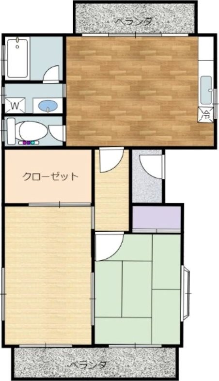 西島ハイツ 間取り