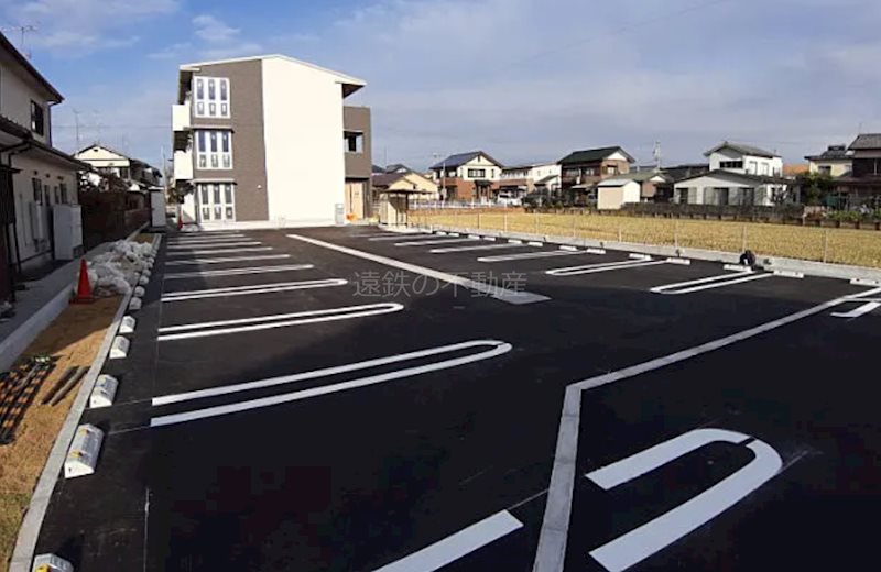 グラデーション 駐車場