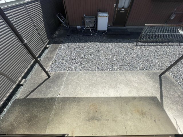 松浦アパート 庭