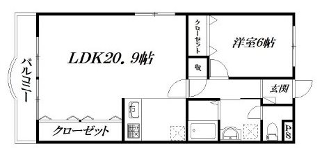 レジデンス上島 間取り