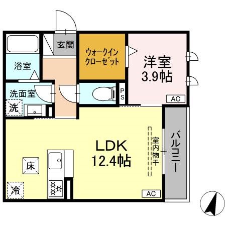 (仮称)D-ROOM今之浦 間取り