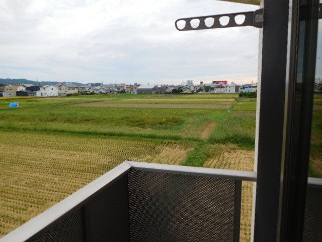 メゾネットパーク絆Ⅱ ベランダ