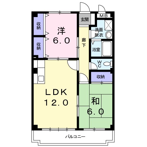 ゆーゅ 間取り