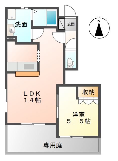 ロココプランＣ 間取り