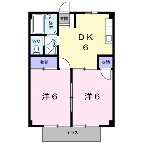 シティハイツおおすみＢ 間取り