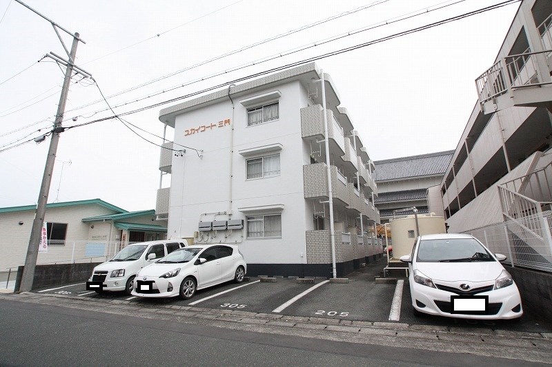 スカイコート三門 駐車場