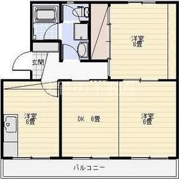 コーポラス幸 間取り