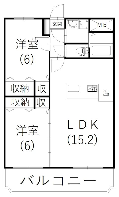 ランドマークヴィラ 間取り