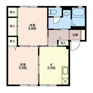 メゾン　ジュネス 間取り