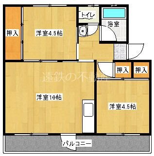 マンション安松 間取り