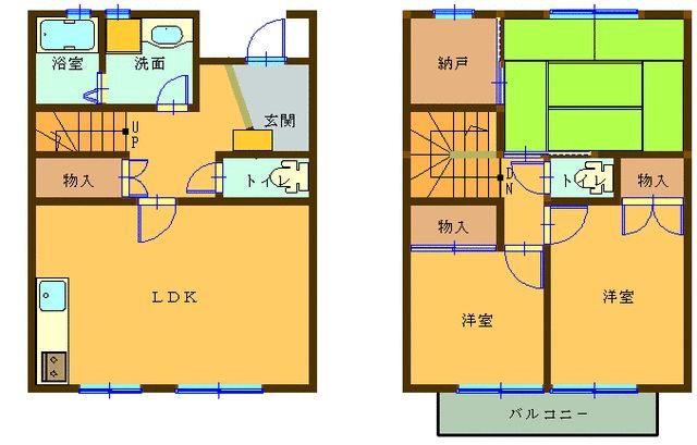 ビラ　コンテ 間取り