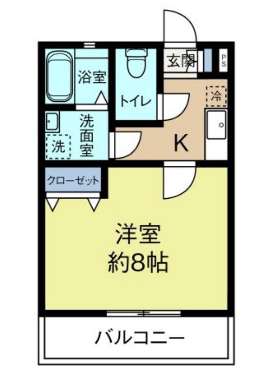 クレフラスト浜松駅南 間取り