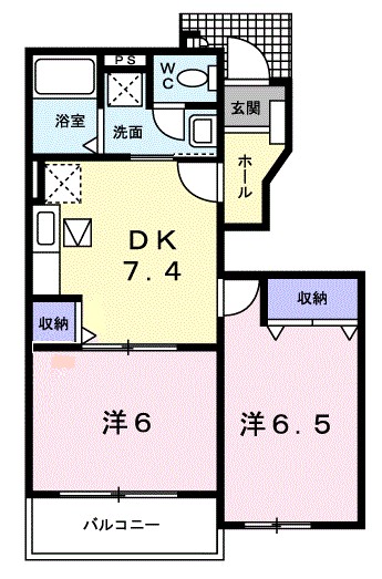 ヴィオラⅢ 間取り